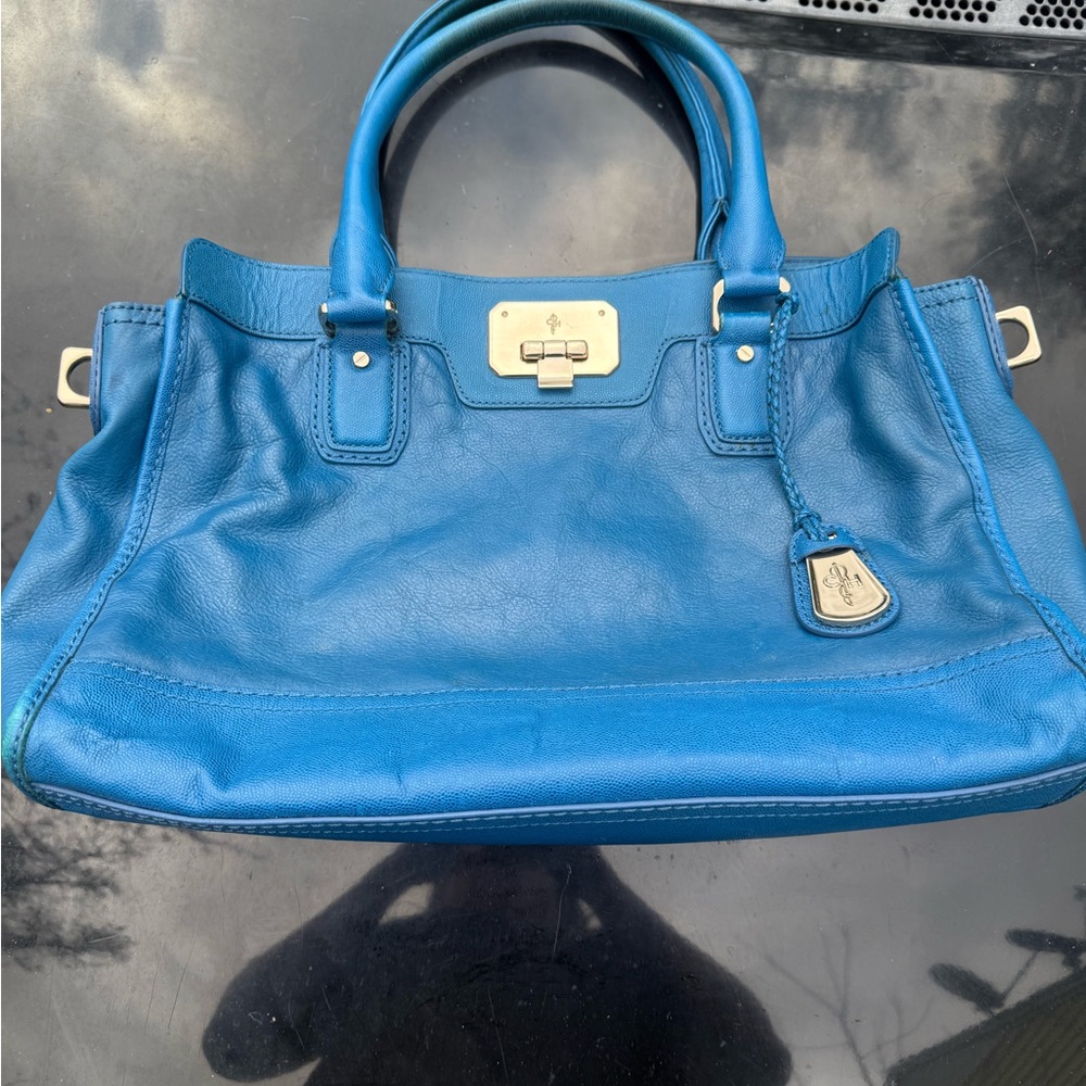 Cole Haan Vibrant Blue Satchel